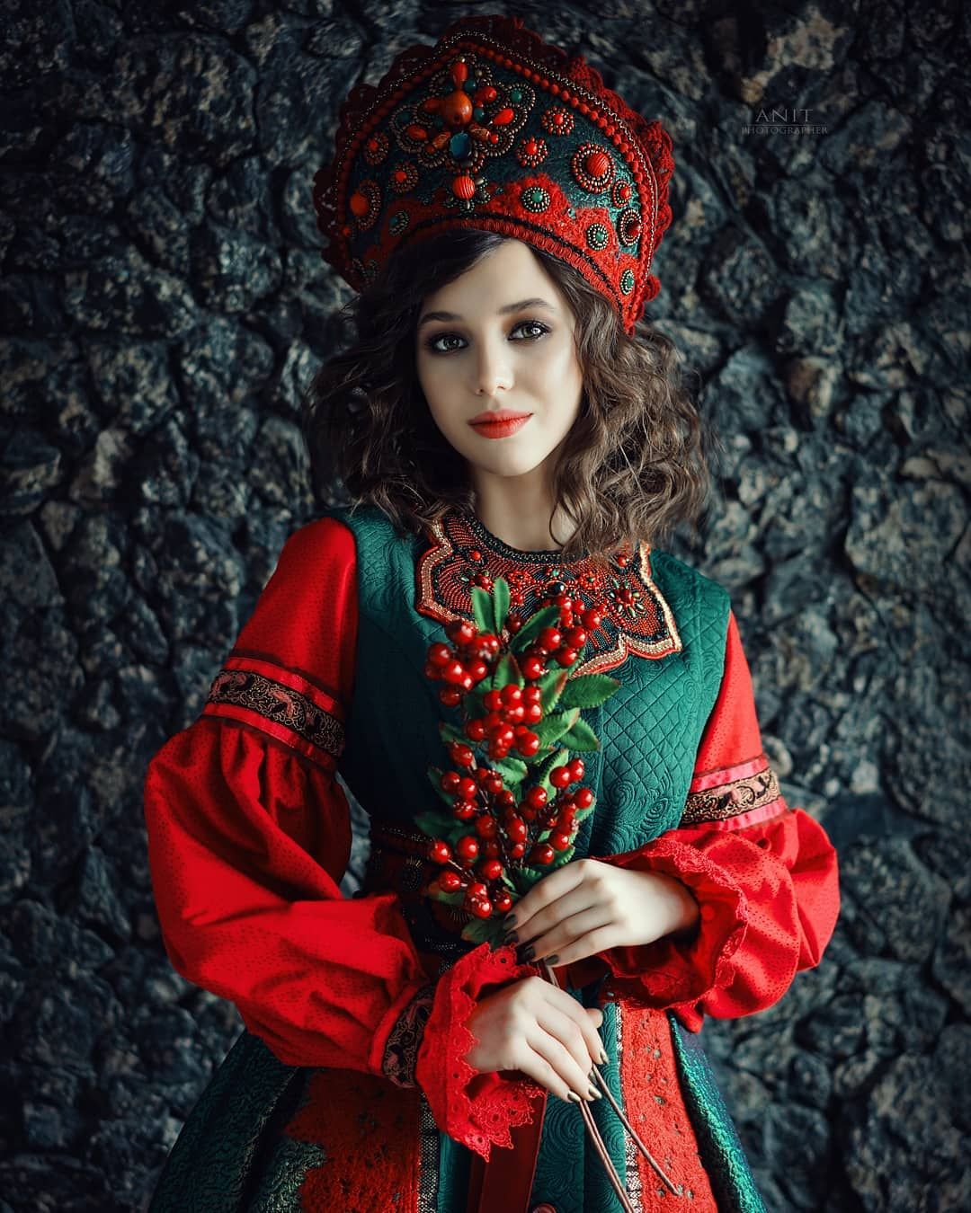 Nude girl Women in Slavic costumes in Ashgabat